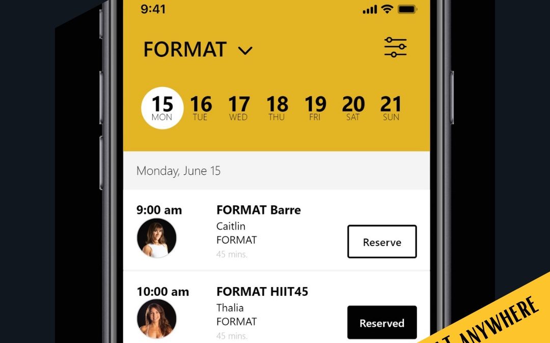 The FORMAT App is Live!